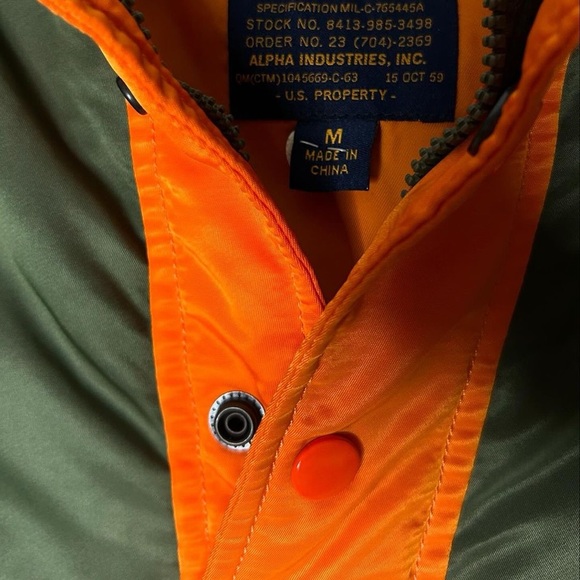 ALPHA INDUSTRIES - CLASSIC - HOODED - Pullover - Picture 3 of 3